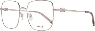 Bally Metalen vierkante bril - Dames - Accessoires - Roze - Maat: ONE Size