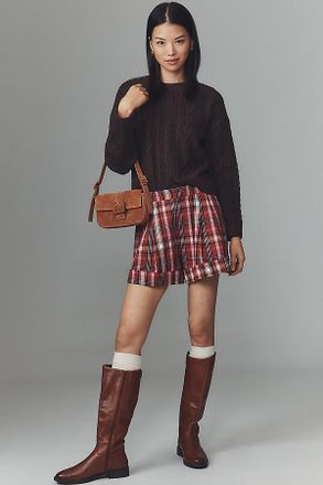 Maeve The Avery Pleated Trouser Shorts by Maeve