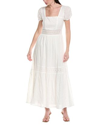 Seraphina Embroidered Midi Dress