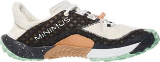 New Balance Mens Minimus Trail Shoes In Black Beige