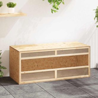 vidaXL Terrario in Legno Multistrato 120x50x50 cm - Vidaxl