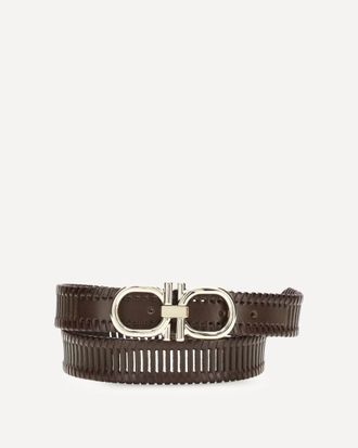 Ferragamo Adjustable Gancini Belt Male 115