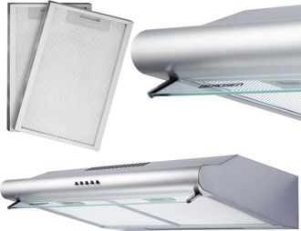 OEM Cappa Da Cucina Sottopensile - Aspiratore Berdsen Be-10-a Inox Da 60 Cm