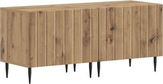 vidaXL Mueble De Tv Roble Artisan Madera De Ingenier&iacute;a Vidaxl