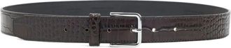 Frankie Shop Belt Croc Patent Toni