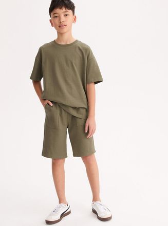 La Redoute Collections Bermuda in zware jersey