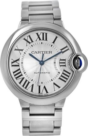 Cartier Pre-owned Cartier Ballon Bleu De Cartier Silver Opaline Dial Unisex Watch W6920046