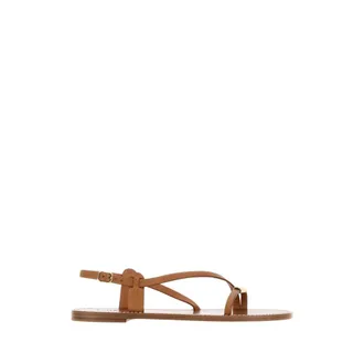 Chlo&eacute; Flat Sandali - - Shoes - Donna - Marrone - 38 EU