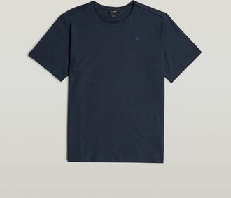 G-Star Essential Raw Neck T-Shirt - Donkerblauw - Heren