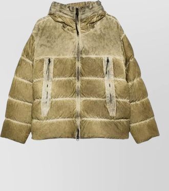 C.P. Company down quilted hooded puffer jacket