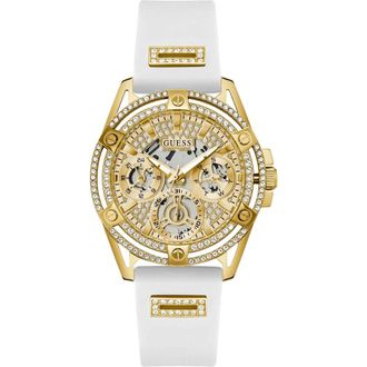Guess Multifunctionele Horloge Queen - Dames - Horloges - Geel - ONE Size - Accessoires