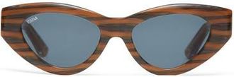 Vada Jewelry Catfish Sunglasses in Tigers Eye at Nordstrom