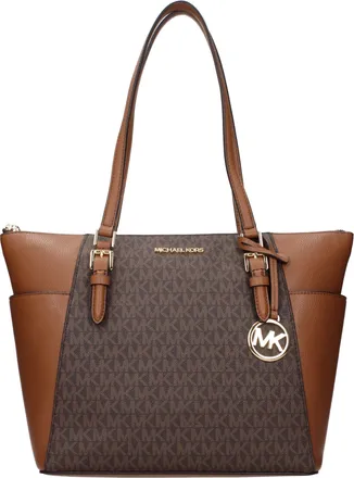 Michael Kors Brown Leather Shoulder Womens Bag