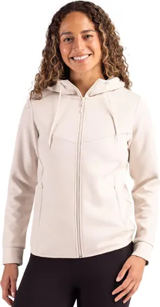 Clique Haven Recycled Womens Full Zip Hooded Sweatshirt
