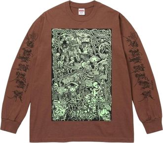 SUPREME SS26 Wombat L/S T-Shirt Brown SUP-SS26-013-BRN