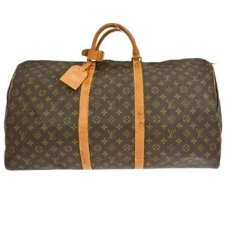 Louis Vuitton Pre-owned Weekend Bags, unisex, Brown, Size: ONE SIZE Pre-owned Weekend Bag