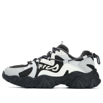 Fila (WMNS) FILA Fluid 4 Sneakers Black Grey White F12W332113FFC
