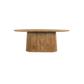 Moloo de comedor ovalada 8 personas 200 cm de madera