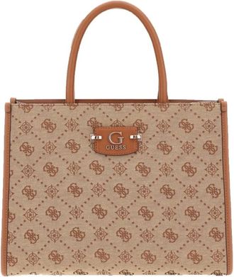 Guess Dames, Tassen, Bruin, Maat: ONE Size Leer