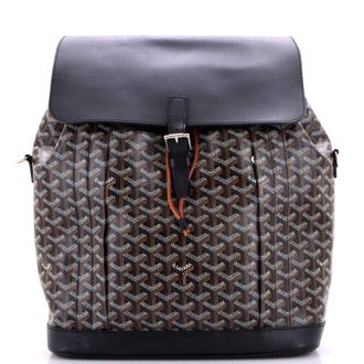 Goyard Alpin Backpack Coated Canvas MM