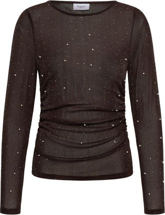 Saint Tropez Blouses & Hemden - Dames - Blouses & Shirts - Bruin - Maat: L