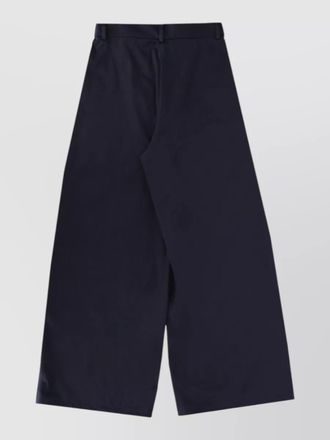 Stella McCartney cotton wide-leg cargo trousers