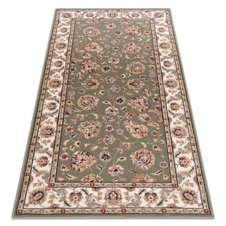 RugsX Alfombra Nain Ornamento, Marco 7338/51088 Verde / Beige Beige 200x300 Cm