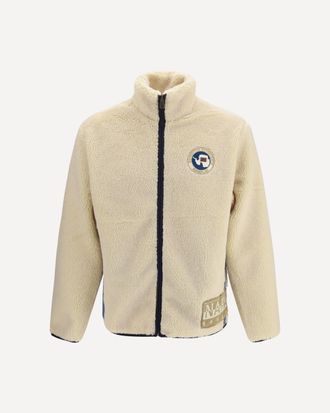 Napapijri Felpa in Pile con zip Archive Man XL