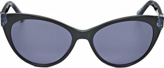 Anna Sui Ladies Black Cat Eye Sunglasses AS 5098A