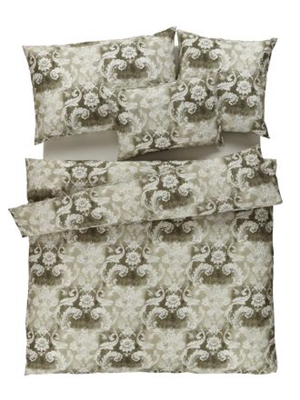 Schubiger M&ouml;bel Bettw&auml;sche Antico, Olive