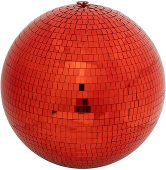 Atmosphera Susp Disco Ball Rojo D40 - Atmosphera Cr&eacute;ateur DInt&eacute;rieur