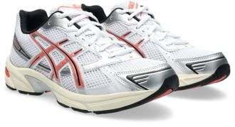 Asics Sneaker ASICS GEL-1130, Damen, Gr. 36, weiss (wei&szlig;, desert rot), Leder, Synthetik, Schuhe Sneaker