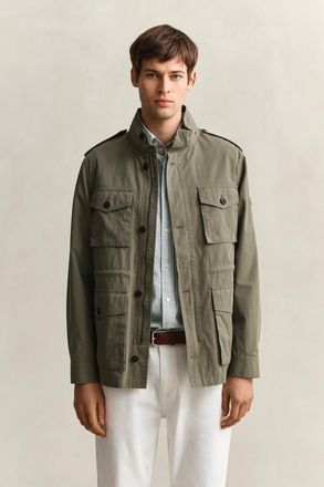 GANT Men Four Pocket Cotton Jacket (XXXL) DRY HERB GREEN