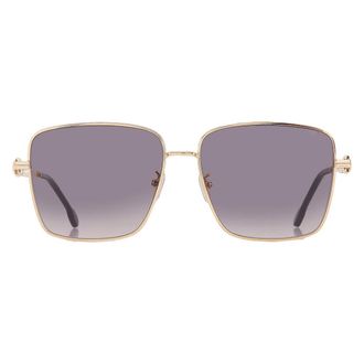 Fred Perry Blue Gradient Square Ladies Sunglasses FG40052U 30B 59