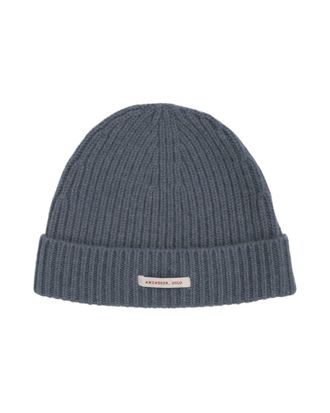 Amundsen & Scott Unisex Cashmere Beanie In Faded Blue