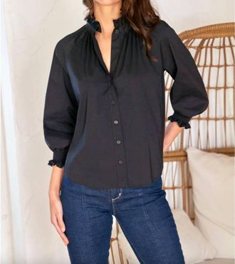 Finley Fiona Top In Black