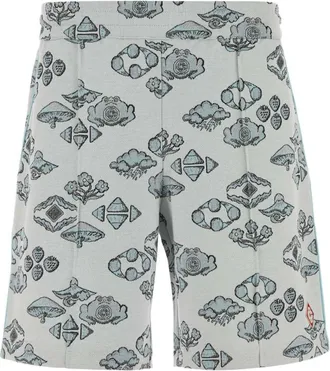 Casablanca Grey Printed Shorts