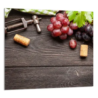 OEM Pannello In Vetro Per Cucina 65x60 Fruit