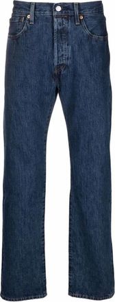 Levi's 501 Original Jeans - Heren - Regular Fit Jeans - Blauw - W30 L34 - Katoen - Jeans