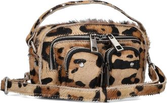 N&uacute;noo Tassen, Dames, Bruin, ONE Size, Helena Deluxe Schoudertas