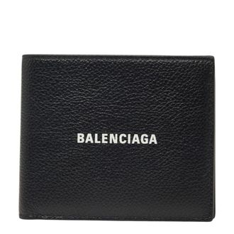 Balenciaga Black Leather Wallet (Bi-Fold) (Pre-Owned)