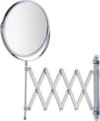 OEM Espejo Cosm&eacute;tico De Pared Cromado Con Brazo Telesc&oacute;pico Ajustable
