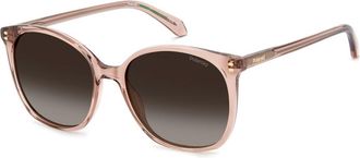 Polaroid PLD 4215/S/X FWM/LA Womens Sunglasses Brown Size 55
