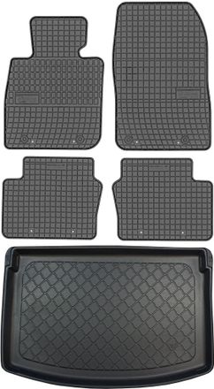 OEM Mazda Cx-3 Suv De Junio De 2015 A 2021. Juego De Alfombrillas De Goma Para Coche Y Alfombrilla Para Maletero