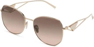 Prada Dames, Accessoires, Geel, Maat: 57 MM