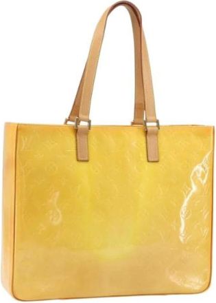 Louis Vuitton Pre-owned Tote Bags, female, Yellow, Size: ONE SIZE Pre-owned Vintage Tote Bag