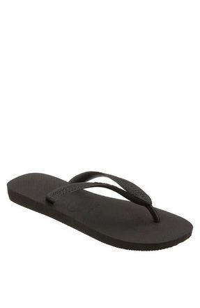 Havaianas Top Flip Flop in Black at Nordstrom, Size 39