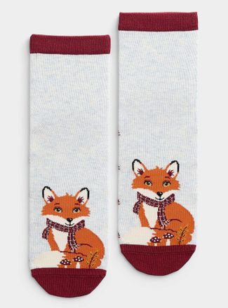 Simons Womens Cute animal ankle socks