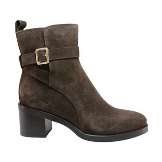Sofia/Len Schoenen, Dames, Bruin, 39 EU, Enkellaars