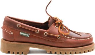 Sebago Ranger Boat Shoe - Dames - Bootschoenen - Bruin - 37 1/2 EU - Leer - Schoenen